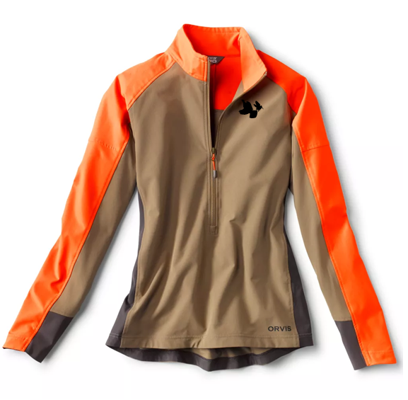 Women s Orvis Pro Lt Softshell Pullover RG WC Embroidery