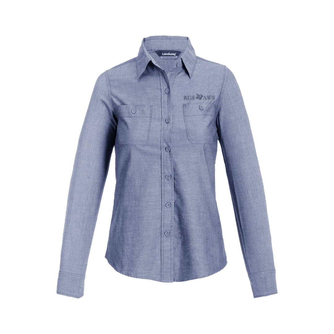 RGS & AWS Ladies Chambray Workshirt
