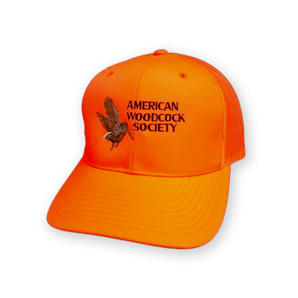 Blaze Orange American Woodcock Society Cap