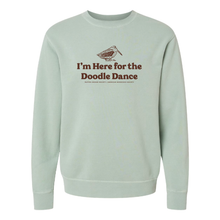 Load image into Gallery viewer, I&#39;m Here for the Doodle Dance Crewneck Sweatshirt
