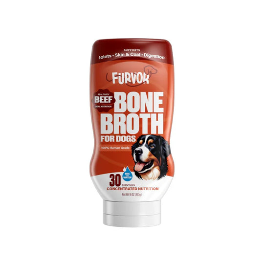 Furvor Bone Broth For Dogs: Chicken, Beef And Mobility