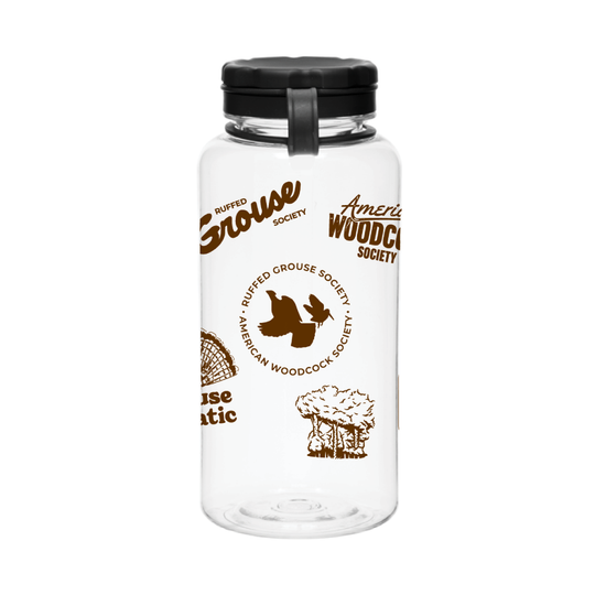 Faux Sticker 34oz Water Bottle