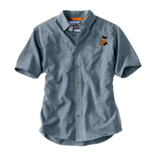 Load image into Gallery viewer, Men&#39;s: RGS x NAVHDA Orvis Tech Chambray Short-Sleeved Shirt
