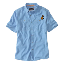 Load image into Gallery viewer, Men&#39;s: RGS x NAVHDA Orvis Tech Chambray Short-Sleeved Shirt
