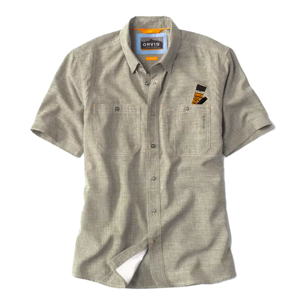 Men's: RGS x NAVHDA Orvis Tech Chambray Short-Sleeved Shirt