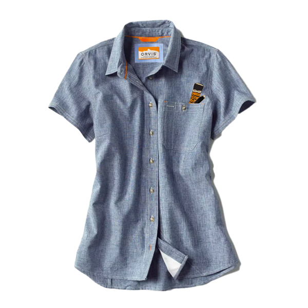 Women's: RGS x NAVHDA Orvis Tech Chambray Short-Sleeved Shirt