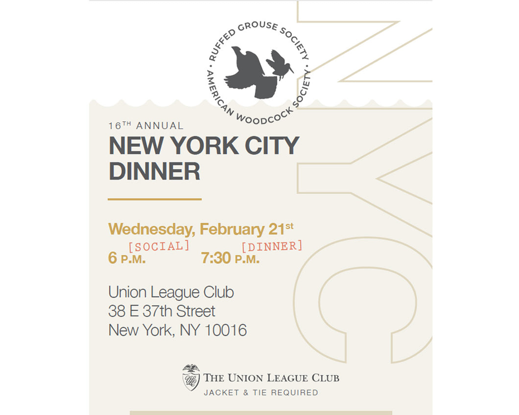 16th Annual New York City Dinner