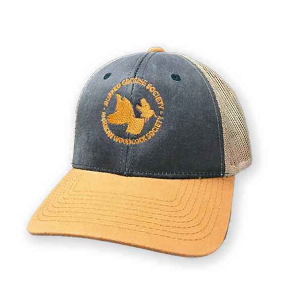 Premium Rugged Trucker Cap with RGS & AWS Circle Logo on Front