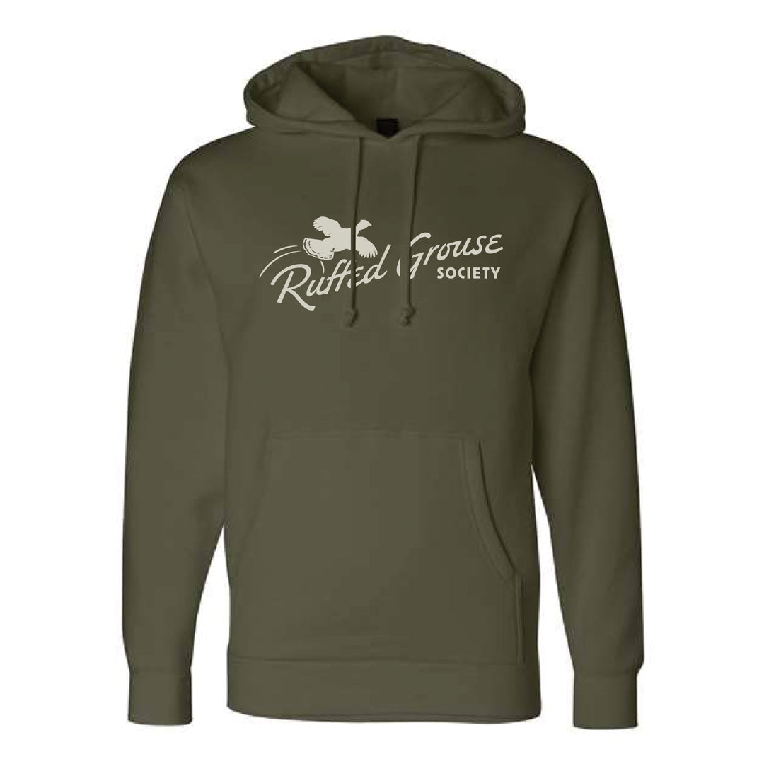 Flying Grouse Heavyweight Hooded Sweatshirt