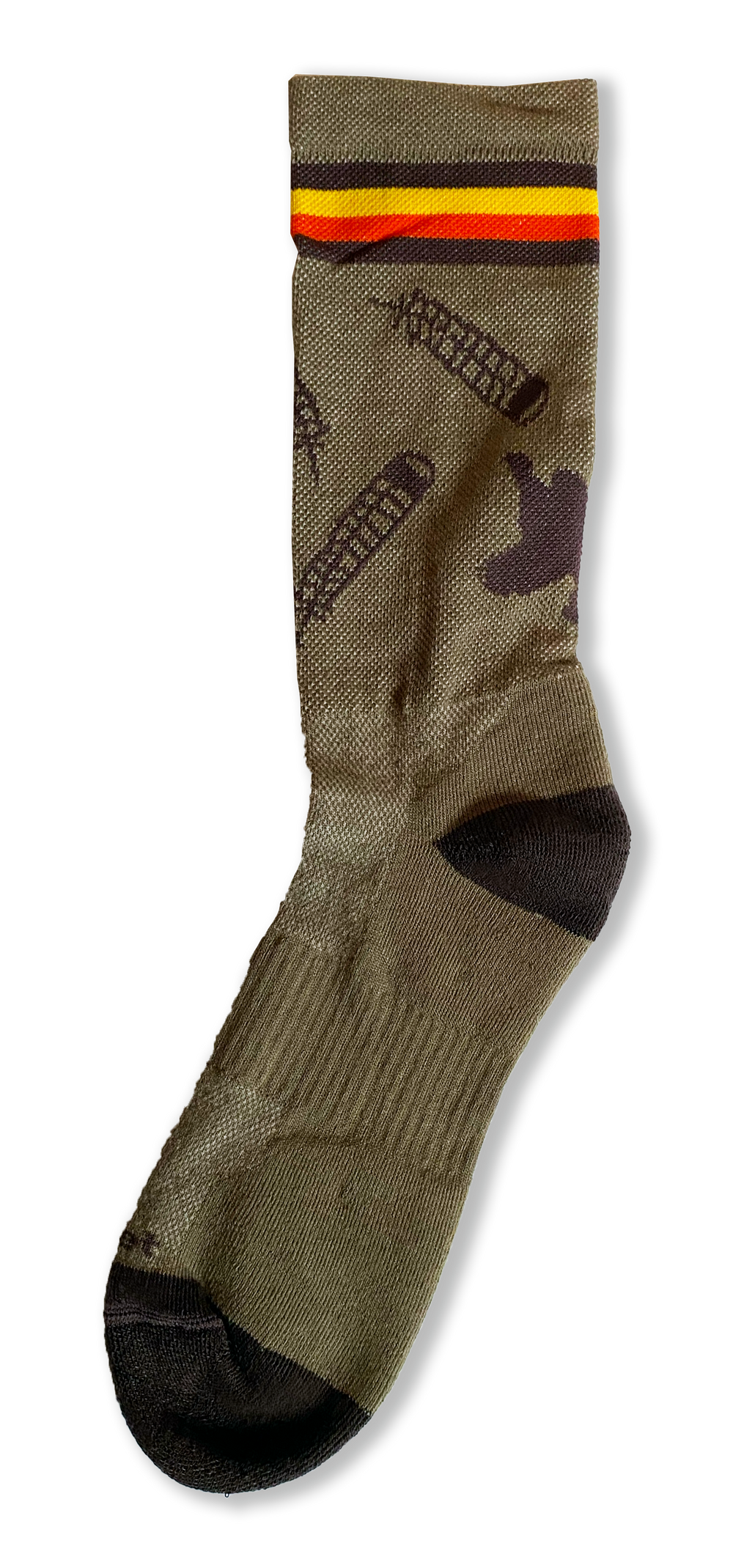 Ruffed Grouse Feather Hiking Socks