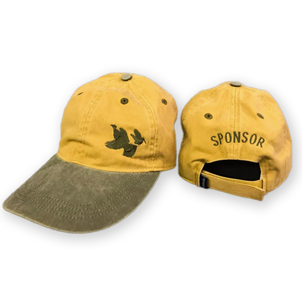 Cap with Ruffed Grouse Society Logo: Sponsor on Back
