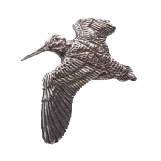 Pin, Flying Woodcock (Pewter or Copper)