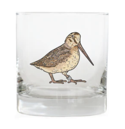 Banded 11oz Woodcock Whiskey Glass