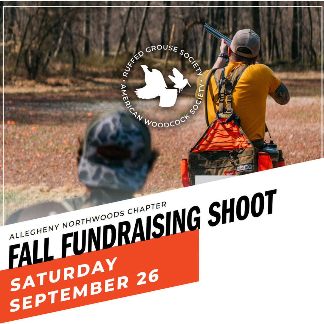 Allegheny Northwoods Chapter Fall Fundraising Shoot 2026