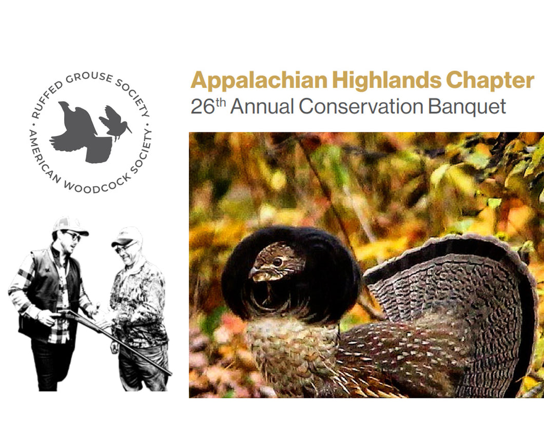 Appalachian Highlands Chapter 26th Annual Conservation Banquet 2024