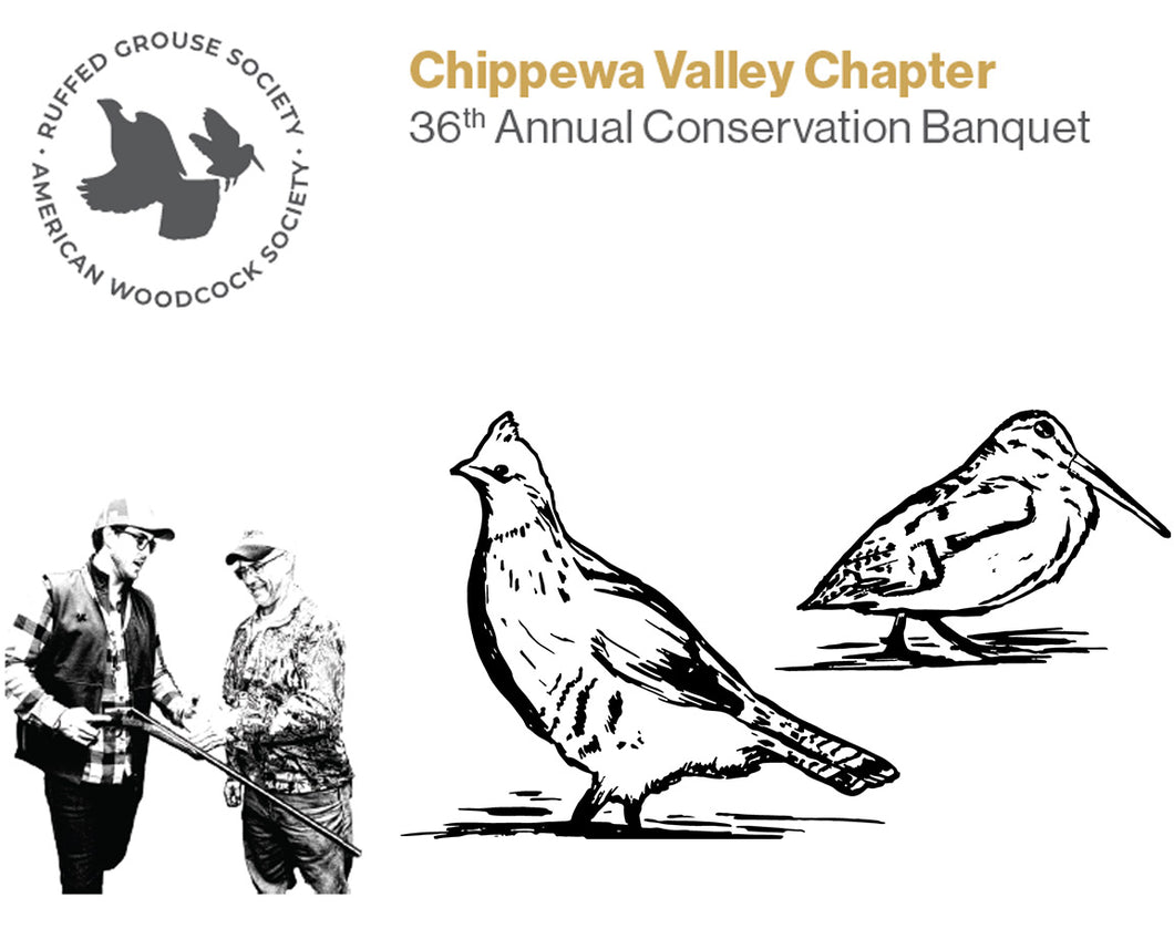 Chippewa Valley Chapter's 36th Annual Conservation Banquet 2024