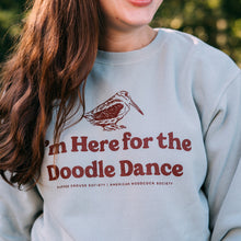 Load image into Gallery viewer, I&#39;m Here for the Doodle Dance Crewneck Sweatshirt
