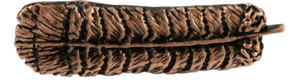 Pin, Grouse Feather (Pewter or Copper)