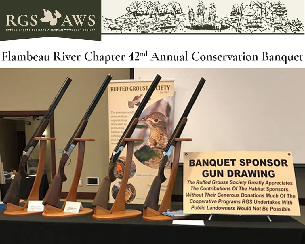 42nd Annual Flambeau River Conservation Banquet 2023