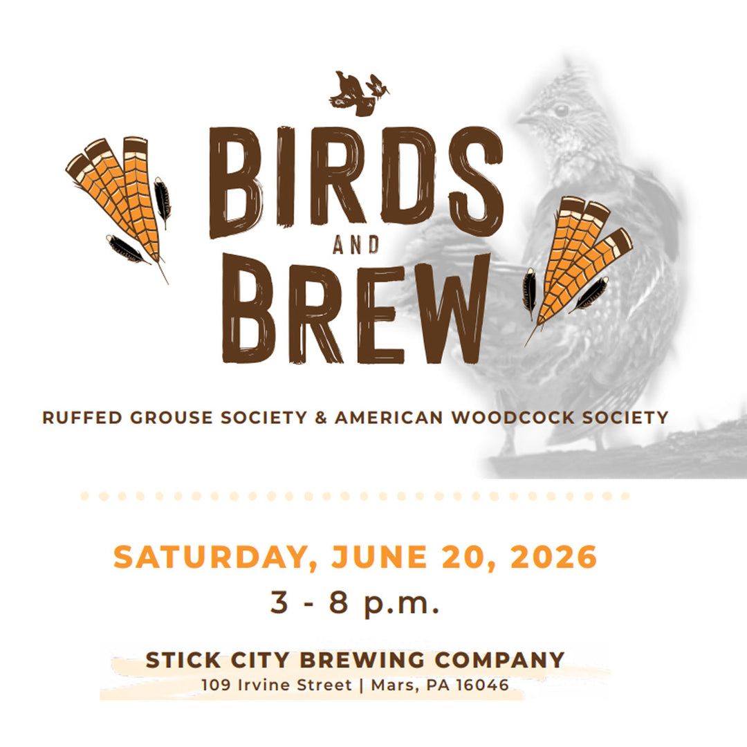 Greater Pittsburgh Area Chapter's & Backcountry Hunters & Anglers Birds and Brew Collaboration