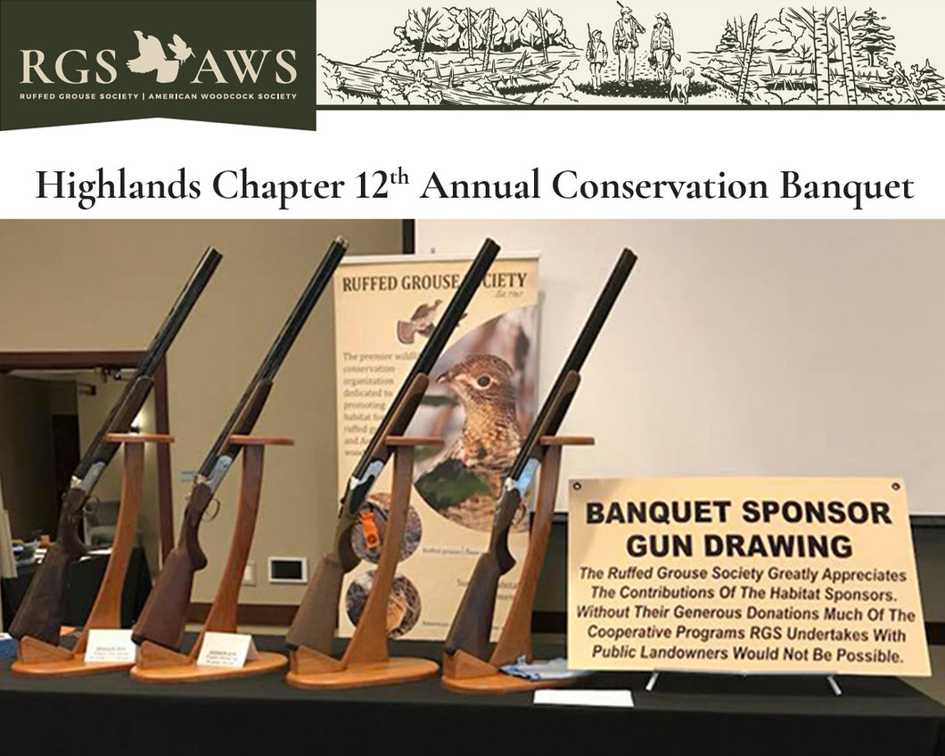 Highlands Chapter's 12th Annual Conservation Banquet 2023