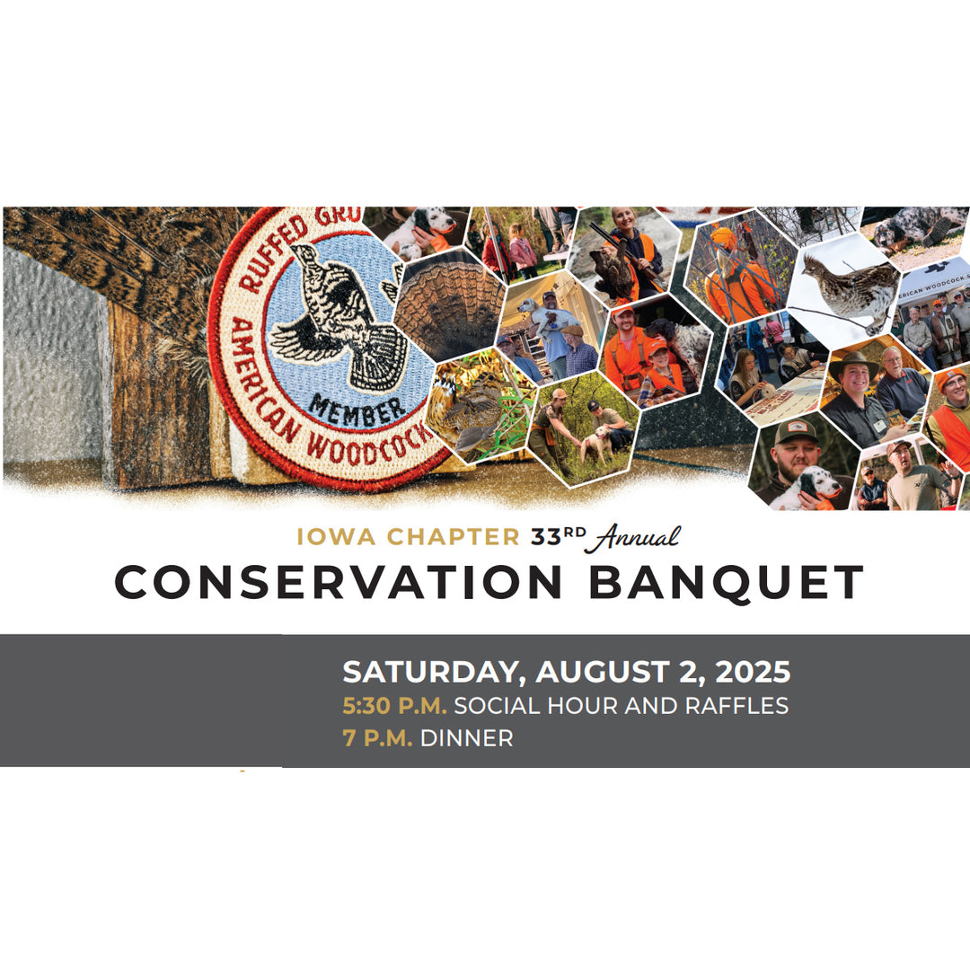 Iowa Chapter 33rd Annual Conservation Banquet 2025