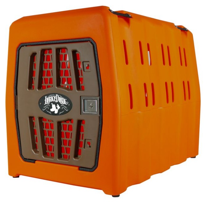 RGS & AWS and Lucky Duck Exclusive Kennel - Large / Upland Orange