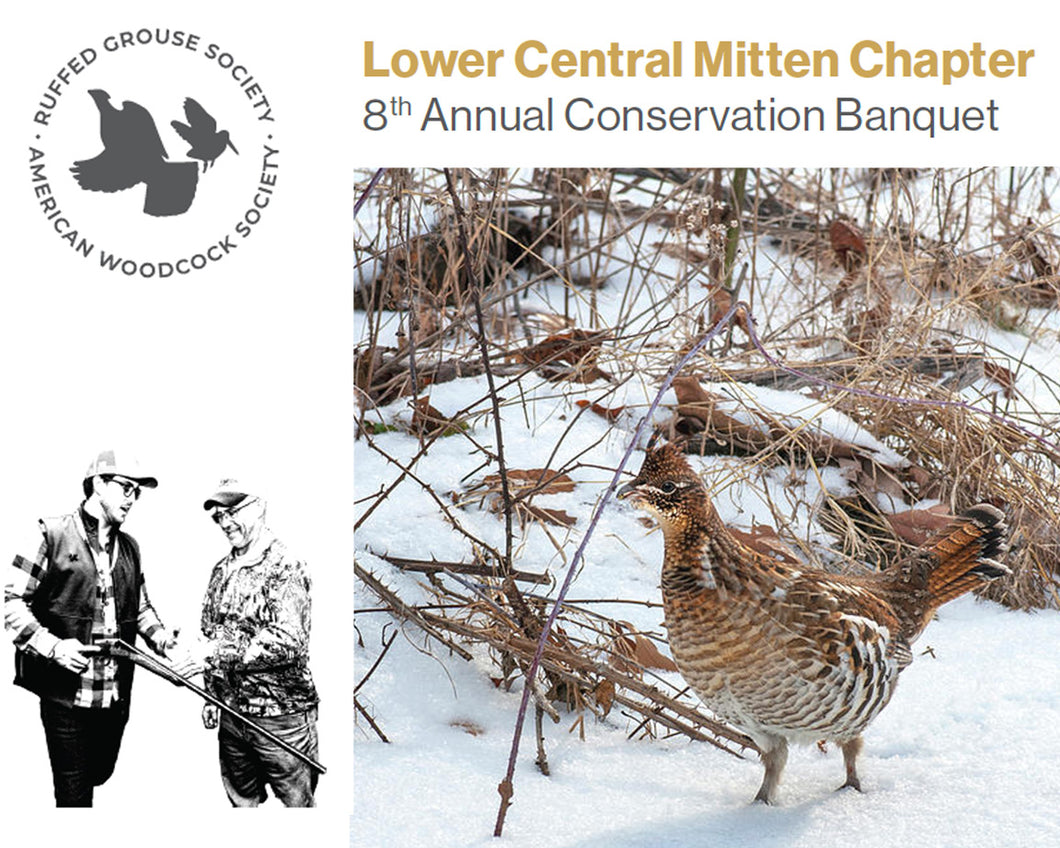 8th Annual Lower Central Mitten Chapter’s Conservation & Sportsman’s Banquet 2024