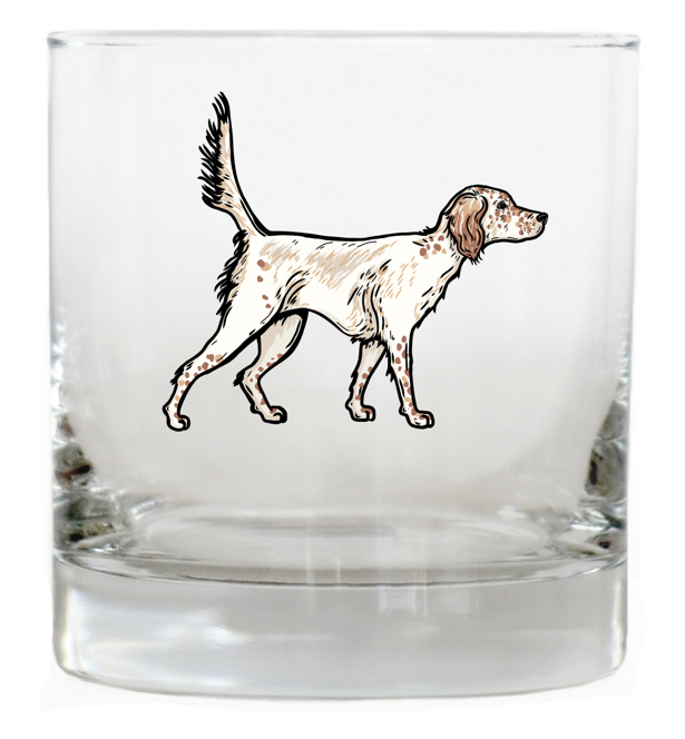 My First Setter 11oz Whiskey Glass