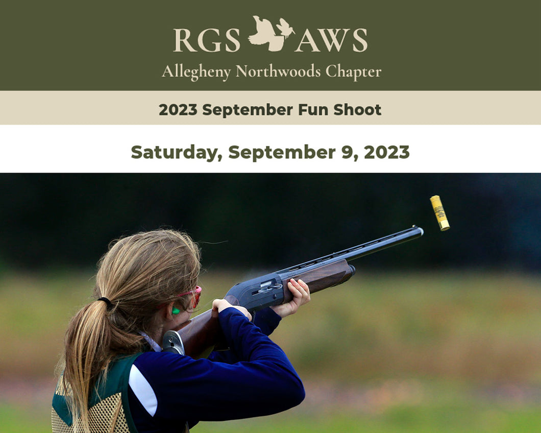 Allegheny Northwoods Chapter's September Fun Shoot 2023