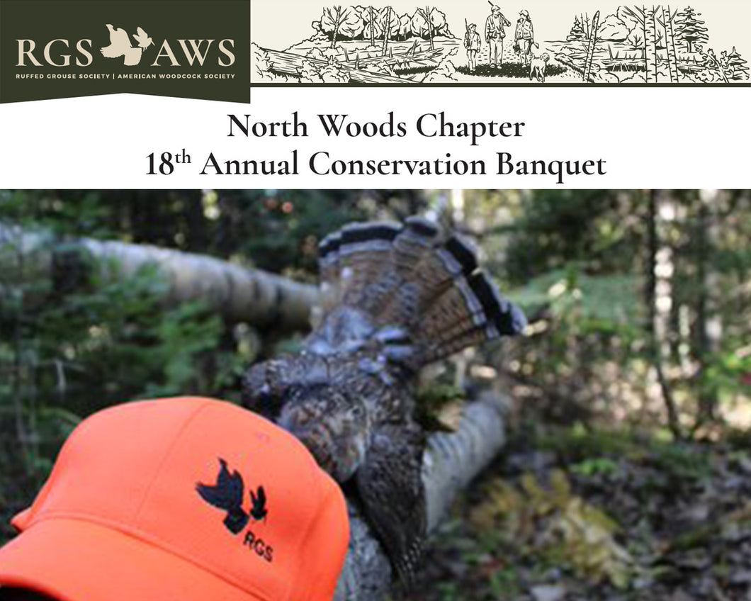 North Woods Chapter 18th Annual Conservation Banquet 2023