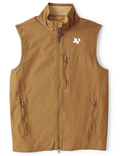Orvis Briar Vest with Grouse and Woodcock Two Bird Logo