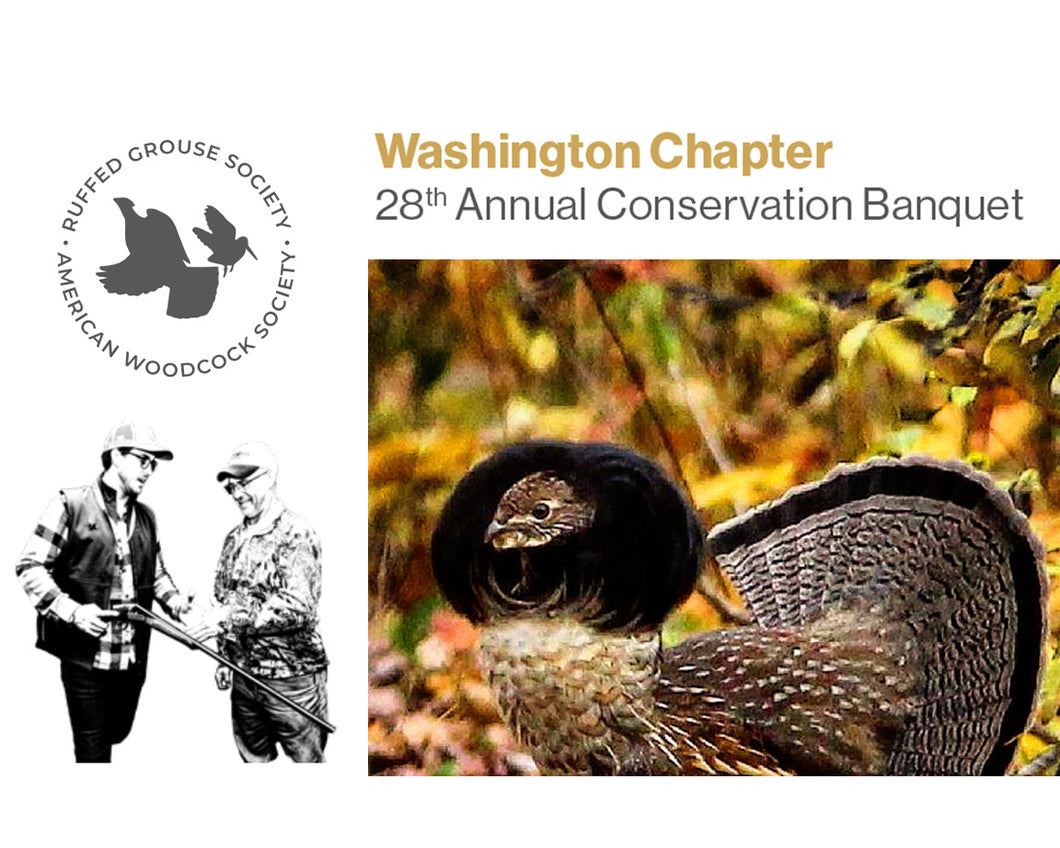 Washington Chapter 28th Annual Conservation Banquet 2024