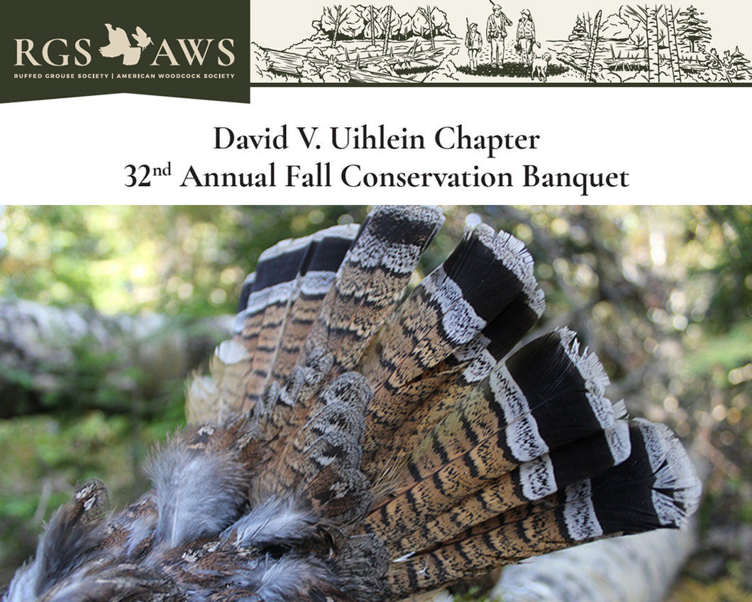 David V. Uihlein Chapter 32nd Annual Fall Conservation Banquet 2023