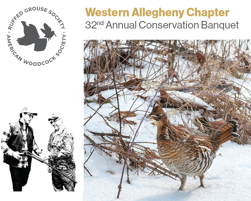 Western Allegheny Chapter's 32nd Annual Conservation Banquet 2024