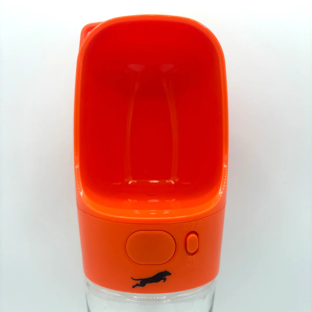 GunDog Outdoor Water Dog Bottle with Carry Sleeve: Orange