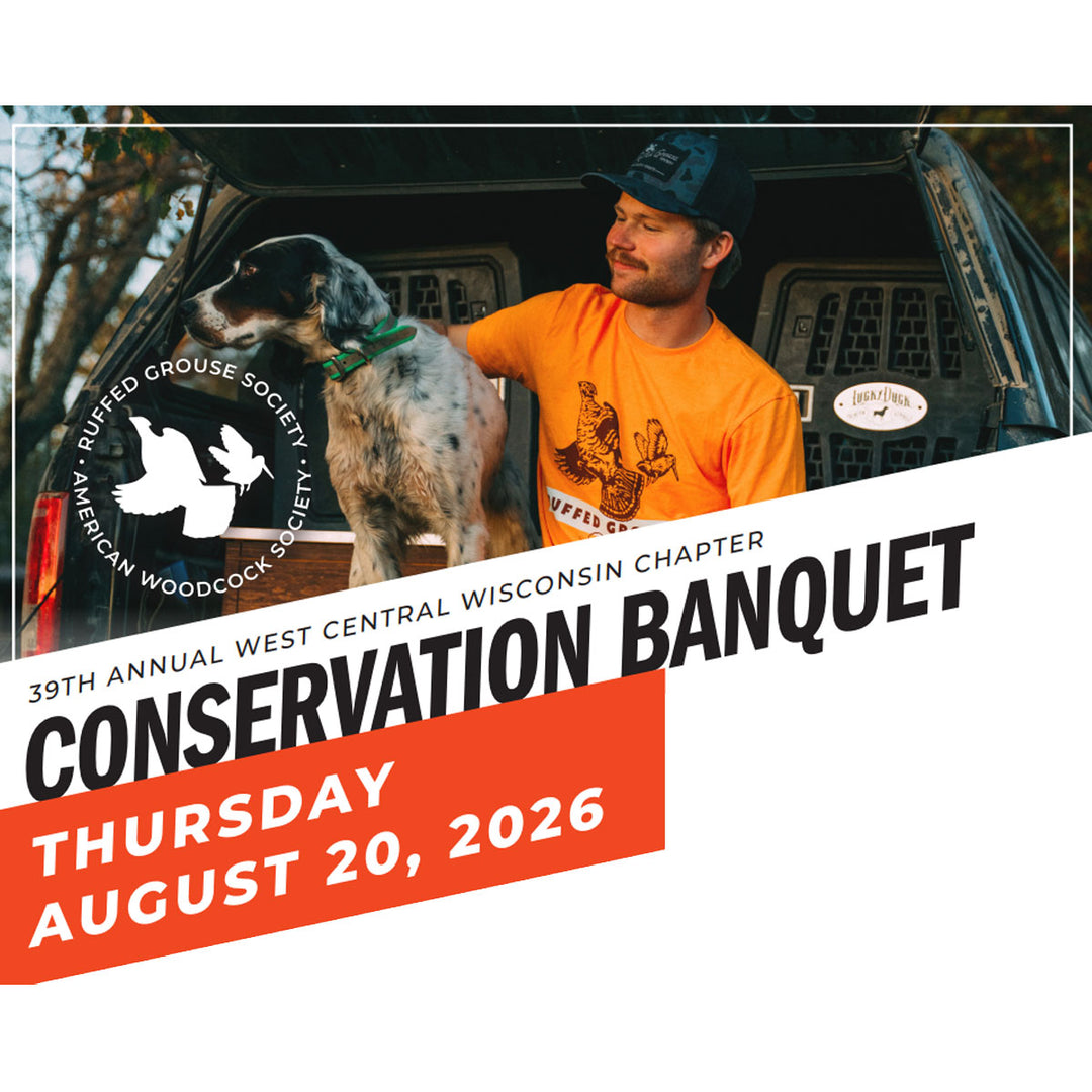 West Central Wisconsin Chapter's 39th Annual Conservation Banquet 2026