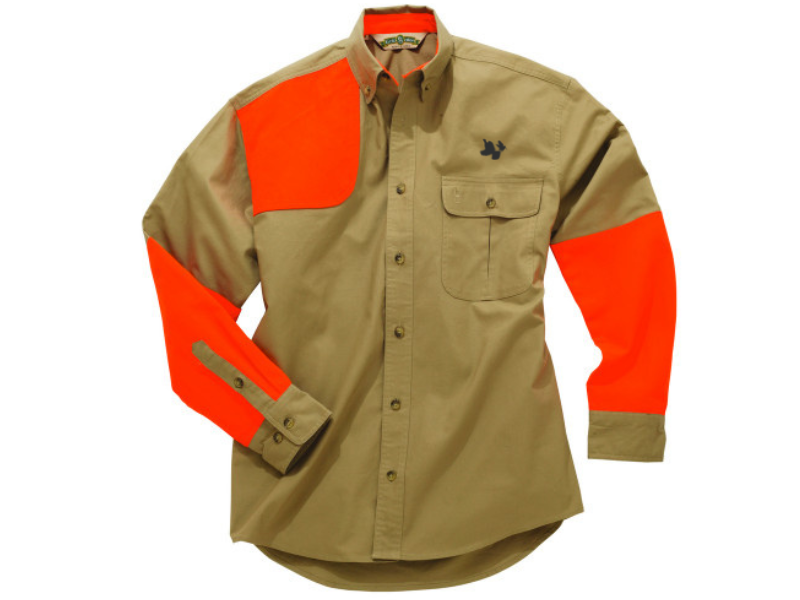 Bob Allen Men's High Prairie Hunting Shirt: Embroidered with Two Bird Logo