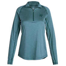 Load image into Gallery viewer, Ladies Quarter Zip, Pullover with RG &amp; WC Logo on Left Chest
