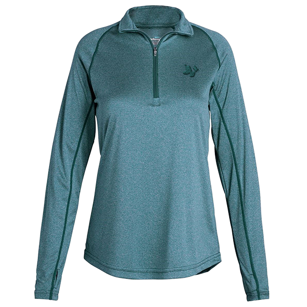 Ladies Quarter Zip, Pullover with RG & WC Logo on Left Chest