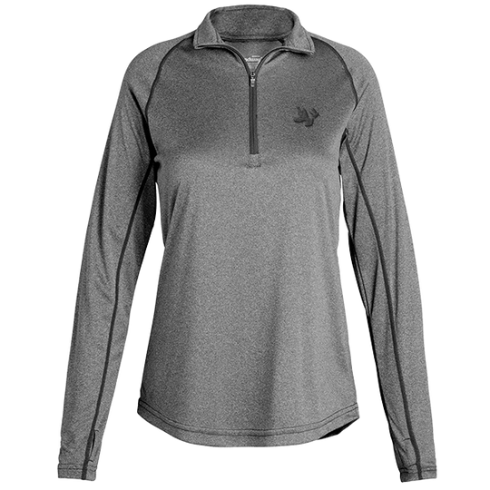 Ladies Quarter Zip, Pullover with RG & WC Logo on Left Chest