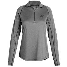 Load image into Gallery viewer, Ladies Quarter Zip, Pullover with RG &amp; WC Logo on Left Chest
