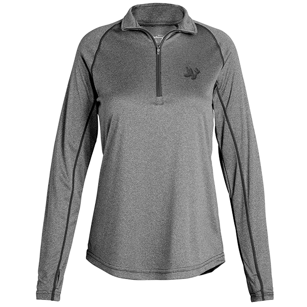 Ladies Quarter Zip, Pullover with RG & WC Logo on Left Chest