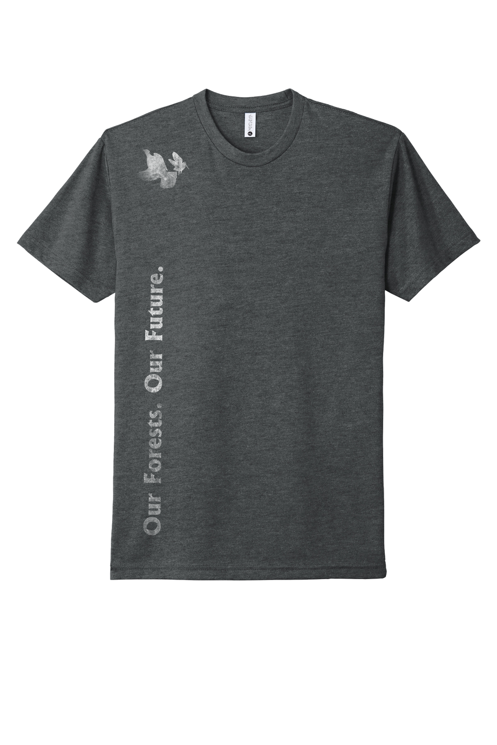 RGS & AWS Short Sleeve T-Shirt: Our Forests. Our Future Logo
