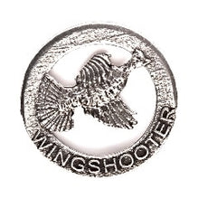 Load image into Gallery viewer, English Pewter Ruffed Grouse - Wingshooter Pin
