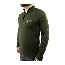 Load image into Gallery viewer, RGS 1-4 Zip Mesh Panel Long Sleeve
