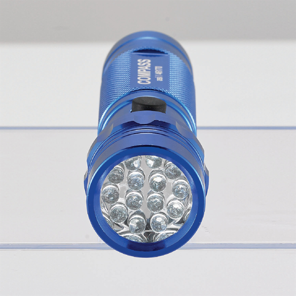 The Cedar Creek Remington LED Flashlight with RGS Logo.