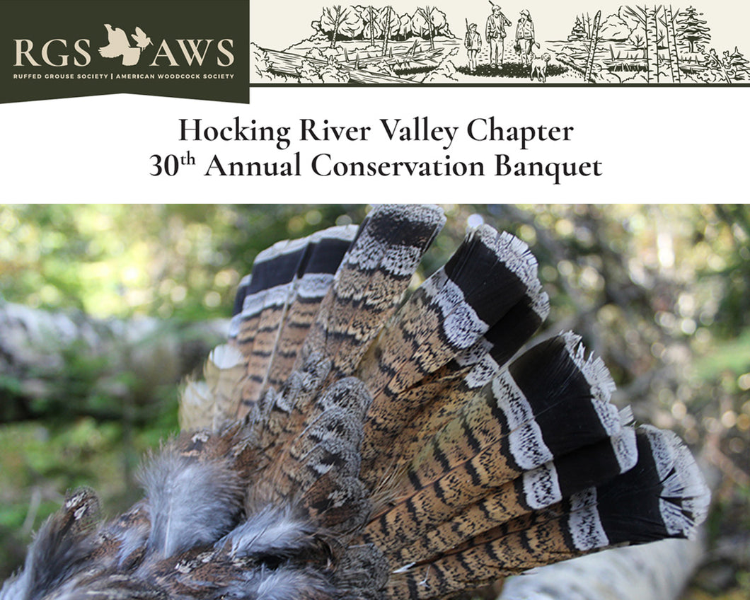 Hocking River Valley Chapter's 30th Annual Conservation Banquet 2023